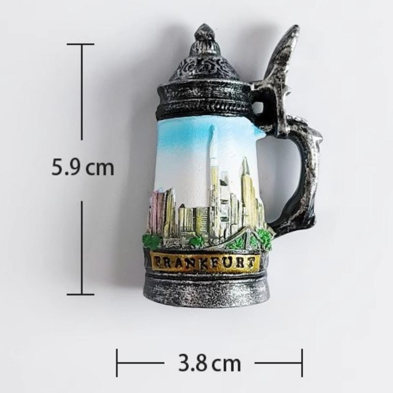 Germany Travelling Souvenirs Frankfurt Fridge Magnets Hamburg Bayern Schloss Neuschwanstein Bremen Fridge Stickers Wedding Gifts