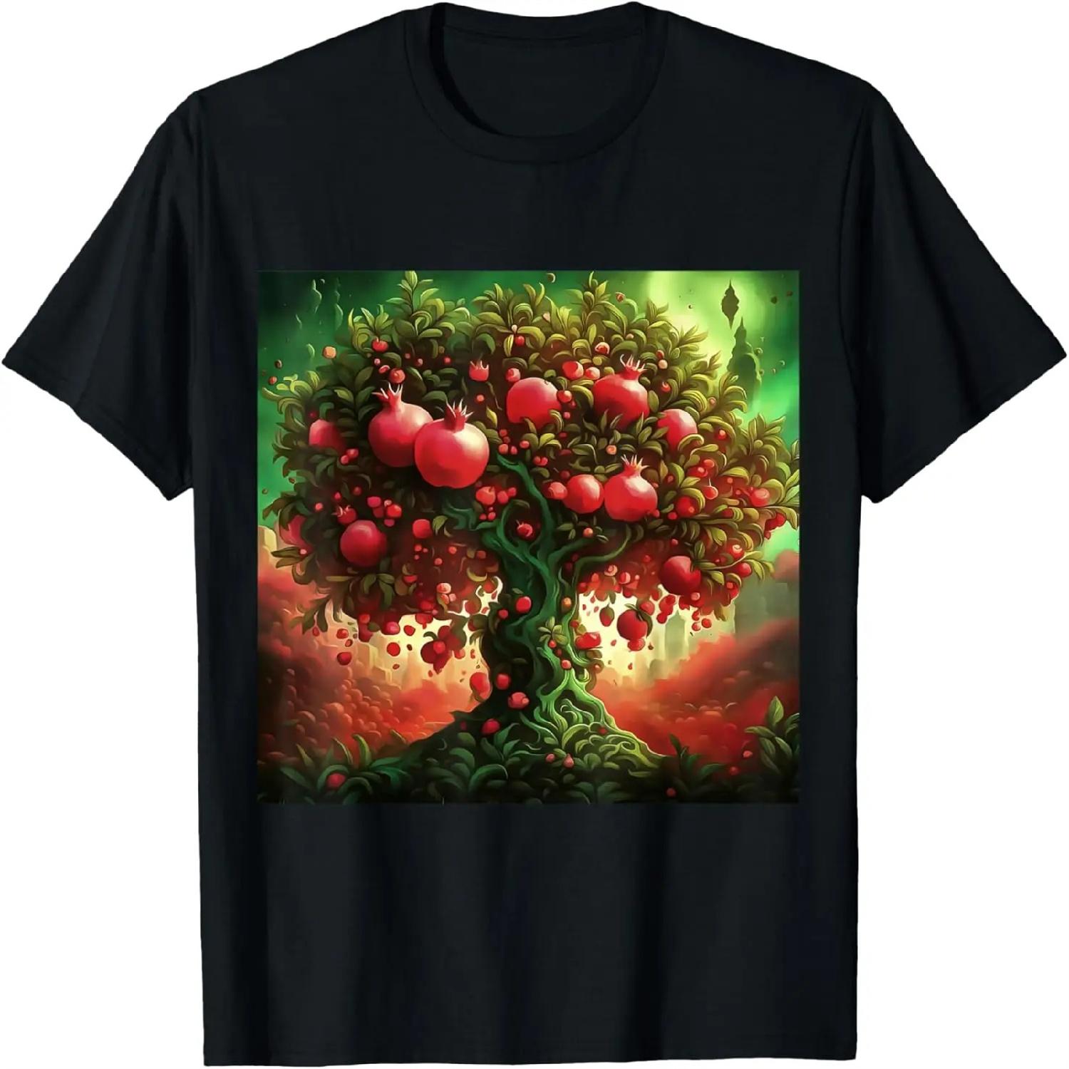 

Persephones Underworld Pomegranate Garden T-Shirt XXXXXL різнокольоровий