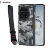 (Comes with wrist strap)[Precise Cutouts for Camera Lenses] for OnePlus Ace 12 camo phone case,Clear Hard Back Shockproof Advanced Protective Cover