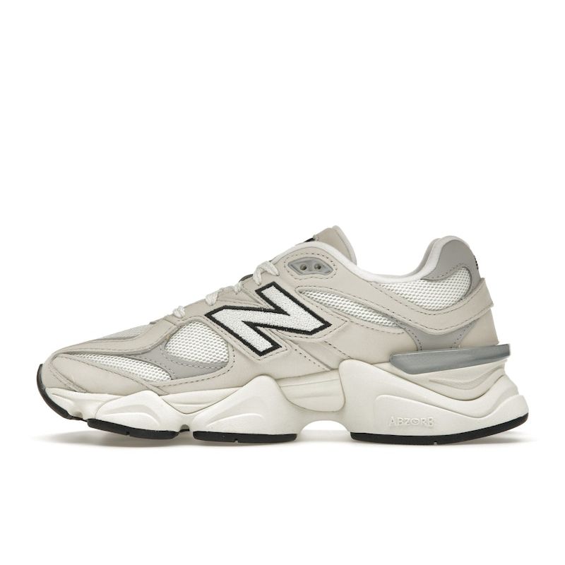New Balance 9060 Sea Salt Raincloud Unisex Sneakers White Black U9060ZGF