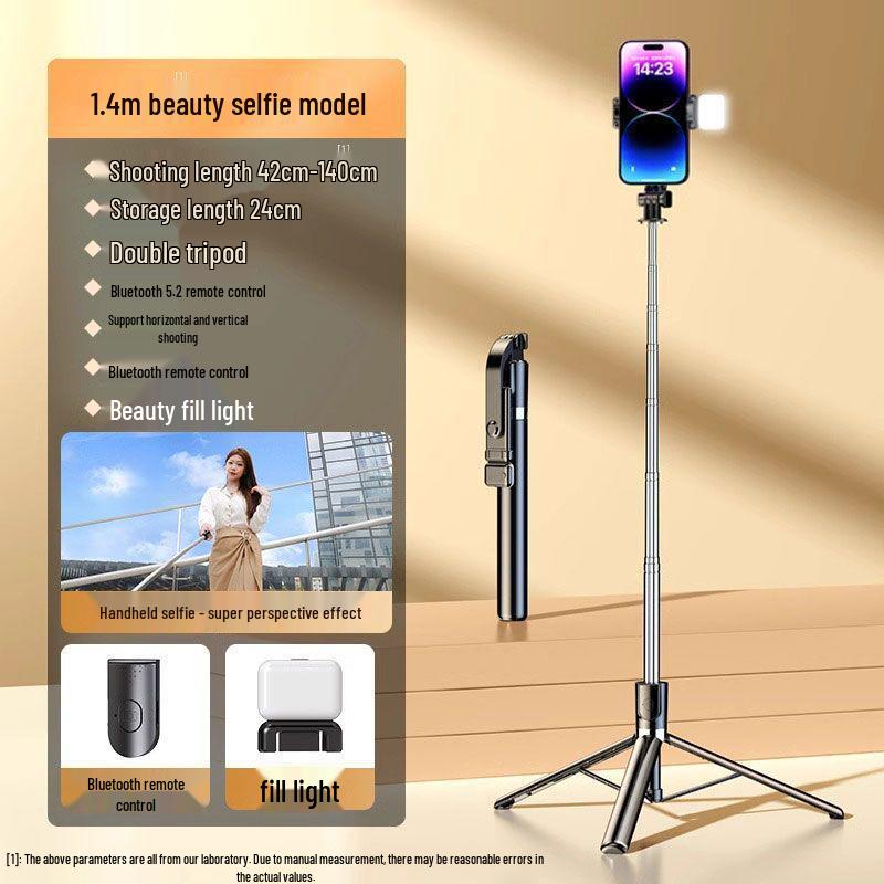 2025 Universal Anti-Shake Selfie Stick with 360° Rotation