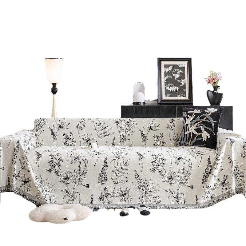 Ins High-end Sofa Cover Chenille Sofa Towel Anti-cat Scratch Sofa Cover Four-season Universal Sofa Blanket
