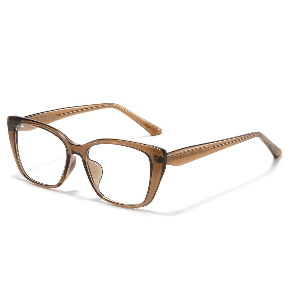 Design Women Cat's Eye Frame Core Insert Legs Nearsighted Eyeglasses Prescription Nearsight Anti Blue Light Men Myopia Eyeglass