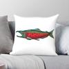 Pacific Salmon Coho Square Pillowcase Polyester Linen Velvet Pattern Zip Decor Throw Pillow Case Bed Cushion Cover Wholesale