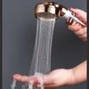 Turbocharged Shower Head 3 Mode High Pressure Adjustable Filtering Rainfall Shower For Home Bathroom