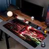 Demon Slayer Print Mouse Pad, Anti‑Slip Desktop keyboard Mat, for PC Laptop Gaming Working Daily Use, Cool Festival Surprise Gift