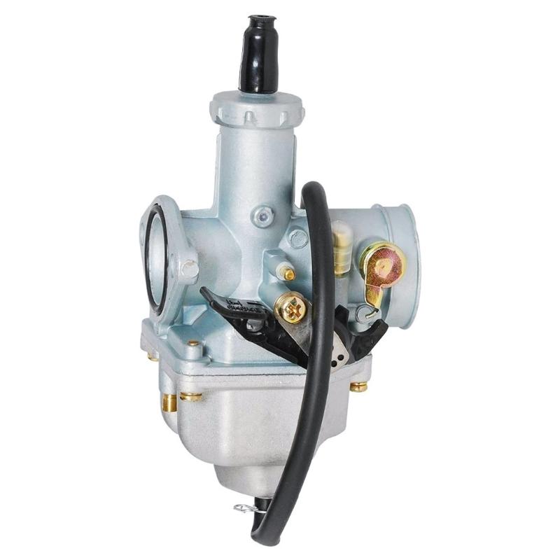 Manual Choke PZ26 Carburetor Replacement for CRF100F CB125S XL125S, Metal 26mm Carburetor for Garage Repair