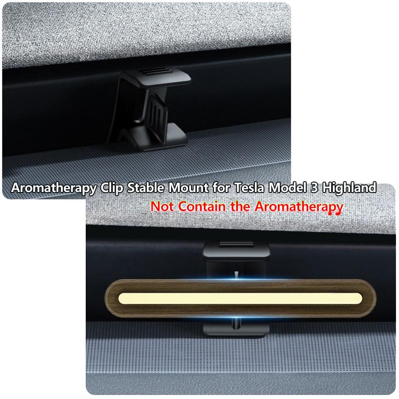 For Tesla New Model Y Juniper 2026 Air Outlet Aromatherapy Clip Mount Model 3 2024 2025 Accessories Air Freshener Holder Bracket