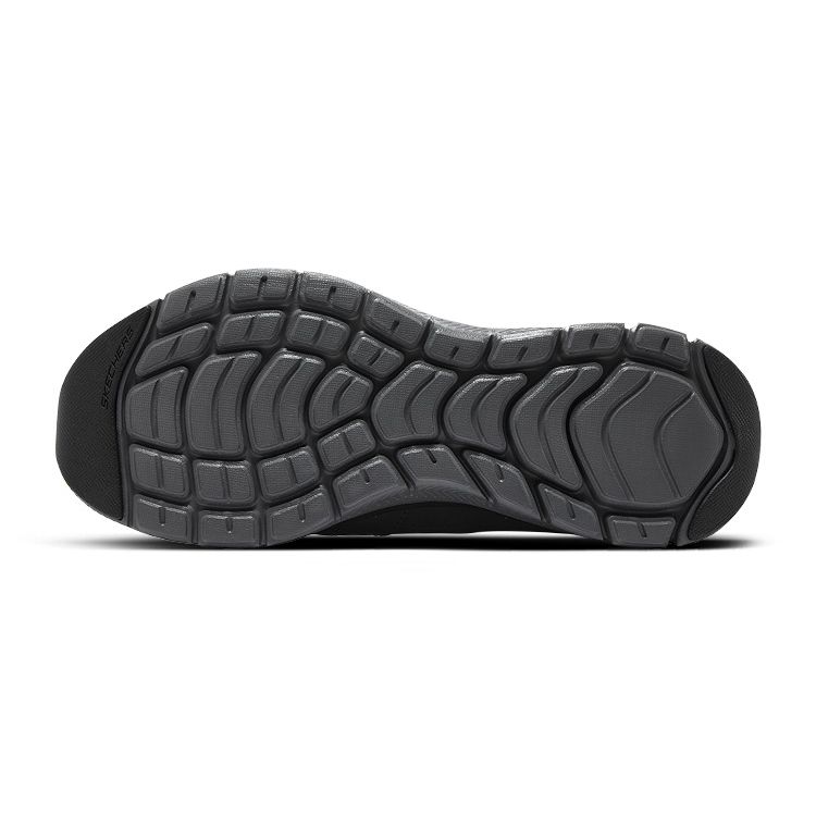 Skechers Flex Advantage 4.0 Mesh Fabric Synthetic Leather Comfortable Sports Shoes Men Sneakers Black 232225-BKCC
