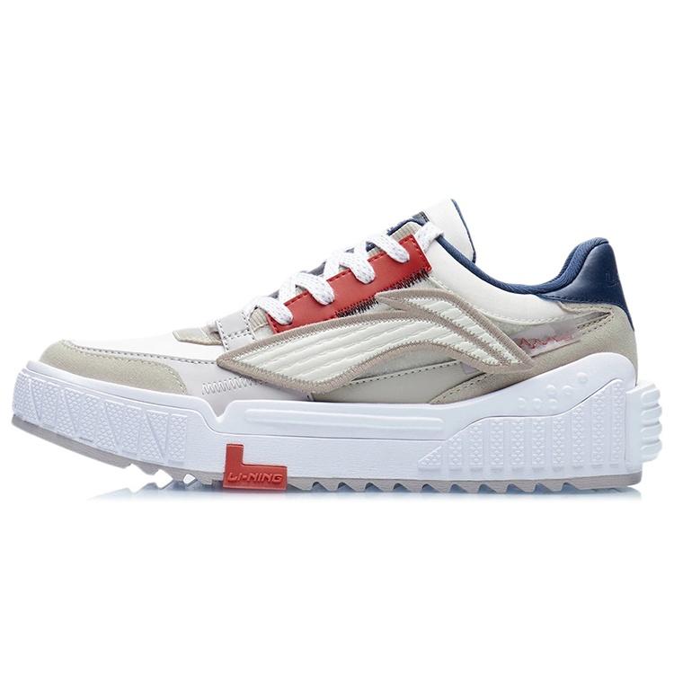 Li-Ning Attack Ace White Red Blue Men s AGCR309-3 EU 43
