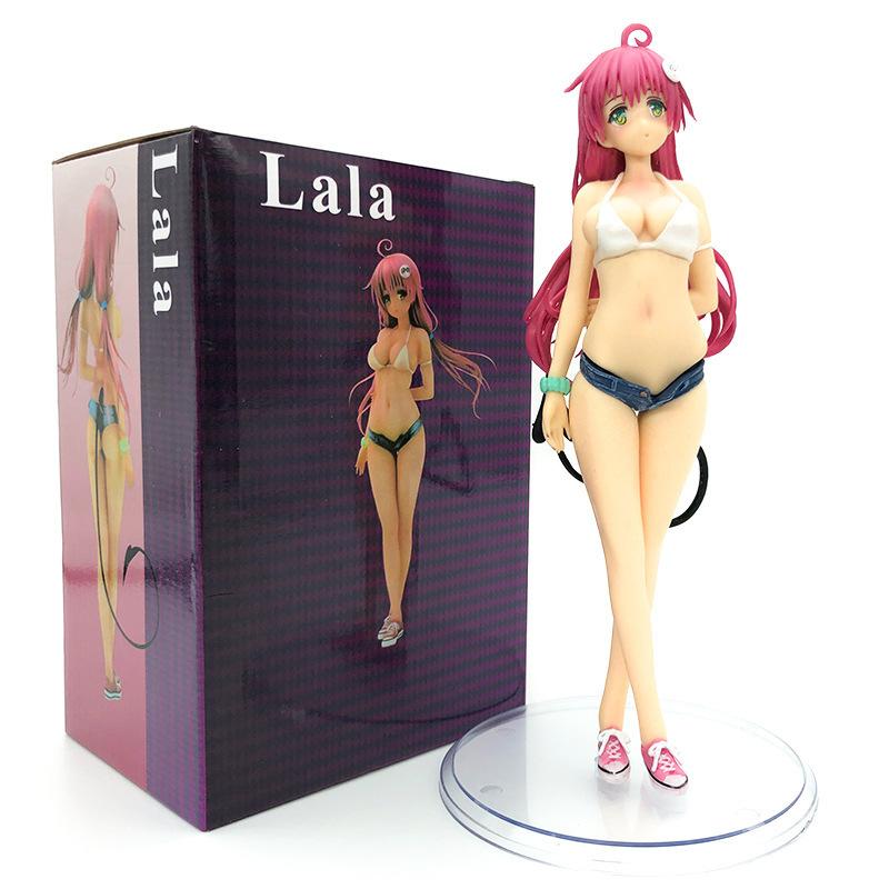 To Love-ru Lala Figure Japanese Anime Momo Girl Action Figurine Lolita Lala Statue Sculpture House Decoration Table Accessories