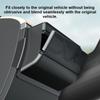 Driver Side Mini Glove Compartment Storage Box for Model Y 2021-2024 Car Accessories Dashboard Phone Holder Eyeglass Case