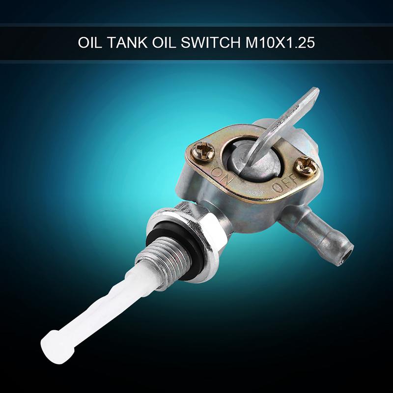 Fuel Switch Gas Tank Fuel Switch Valve Gas Fuel Valve Pump Petcock Oil Tap M10 X 1.25 Petcock Oil Tap
