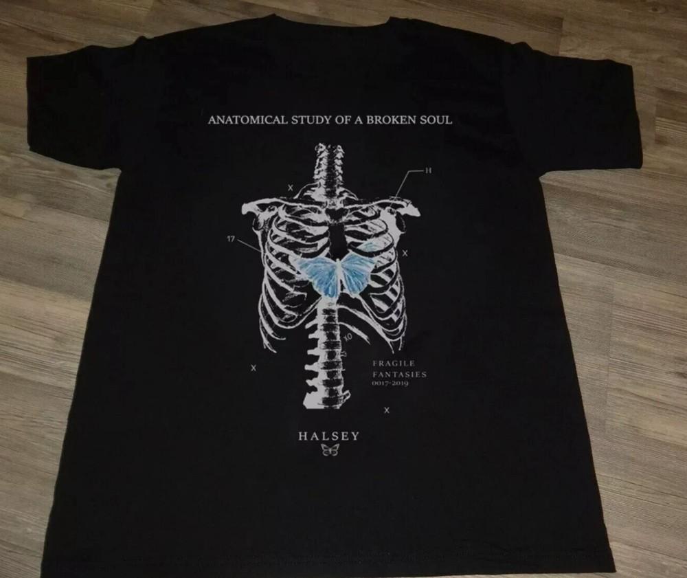Унисекс Футболка Halsey Альбом ТУР Унисекс Музыкальная Футболка Размер S-5XL Унисекс Футболка M
