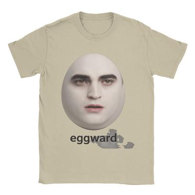 Harajuku Eggward Meme T-Shirt For Men Women Cotton Short Sleeve Edward Cullen Round Neck Summer Top Tee