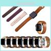 Luxuriöses Lederarmband für Apple iWatch Exquisite Handwerkskunst Präzise Verbindung