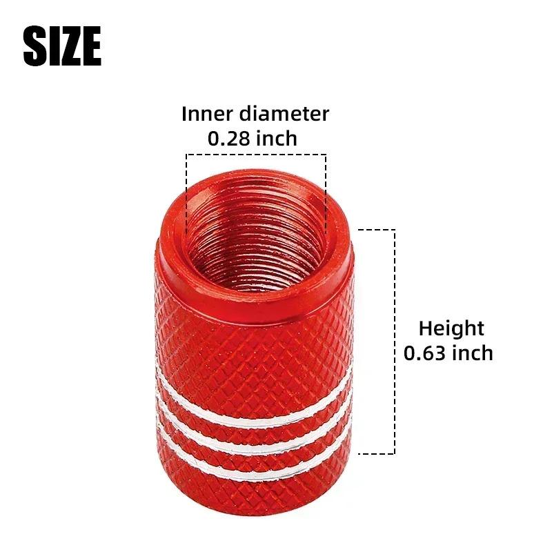 VW Metal Car Wheel Tire Valve Caps Aluminum Tire Wheel Stem Air Valve Cap For Volkswagen GOLF MK6 Polo Tiguan VW GTI CADDY PASSAT EN1