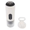 Portable Coffee Maker 100W 21Bar Cordless Heating Capsule Coffee Maker Machine for Outdoor Car Travel Camping White