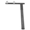 Adjustment Bow L Shape Chord Distance   Ruler Aluminum Alloy Measuring Tool