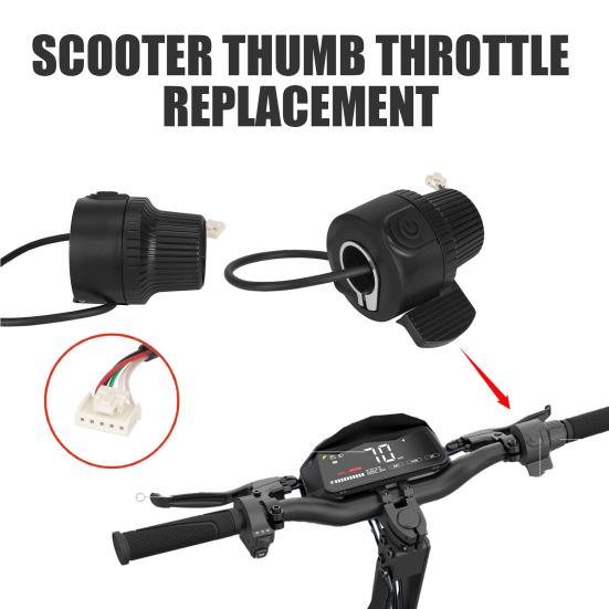 Електричний самокат Дросельна заслінка під великий палець для KuKirin G3/G4 Контролер швидкості під великий палець Акселератор Вимикач живлення Запчастина для електричного самоката Замінні аксесуари