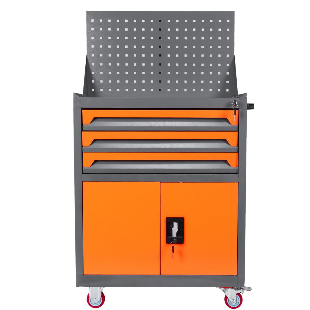 Rolling Tool Chest with Drawers Auto Repair Tool Cart Mobile Tool Cart for Workshop Warehouse Garage