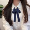 Bow Tie for Women Accessory Shirt Suit Adjustable Elastic Band Classic Polyester Easy