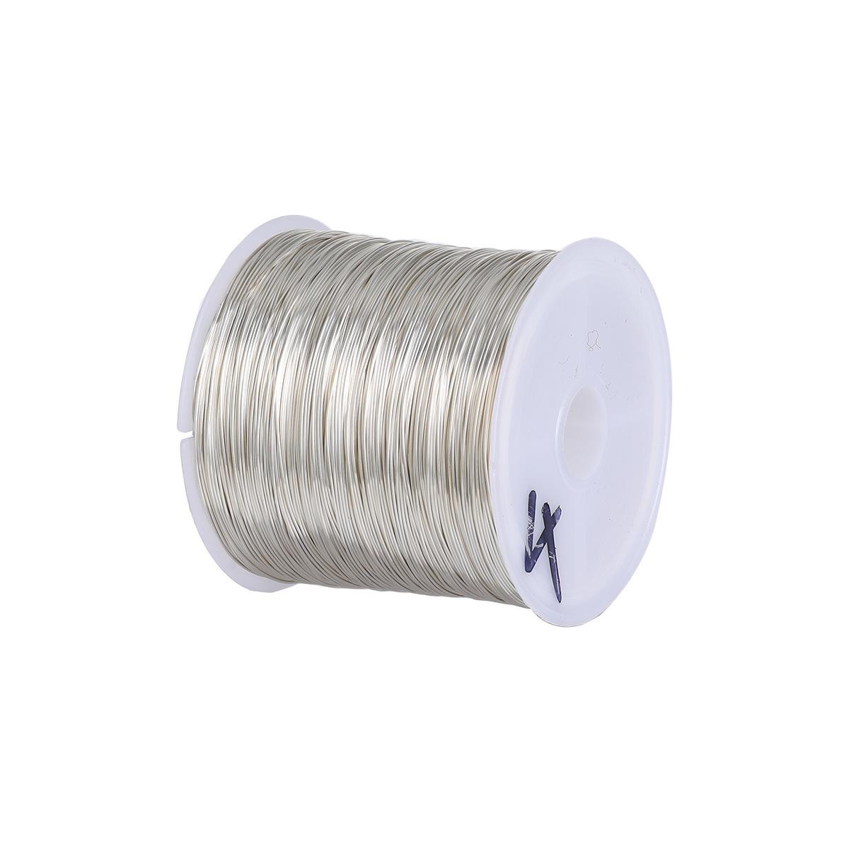 18K Kleurbehoudend Echt Goud Koperdraad Kralendraad Diy Sieraden Accessoires Armband Ketting Zetting Speciaal Koperdraad Materiaal 0.3mm [ 5m / about 2.5g / pack ]*5pcs