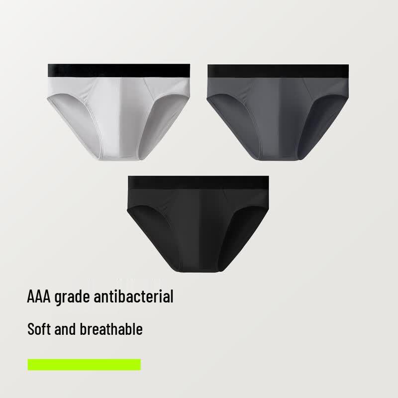 Youkeshu Men's 3A Antibacterial Moisture-Wicking Underwear Multi-Pack