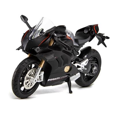 Model motocykla Ducati Panigale V4S w skali 1/12 Metalowy motocykl odlewany ciśnieniowo Ozdoby na biurko Komputerowe Modne Wyświetlacz Prezent dla Przyjaciela Zabawki dla Dzieci