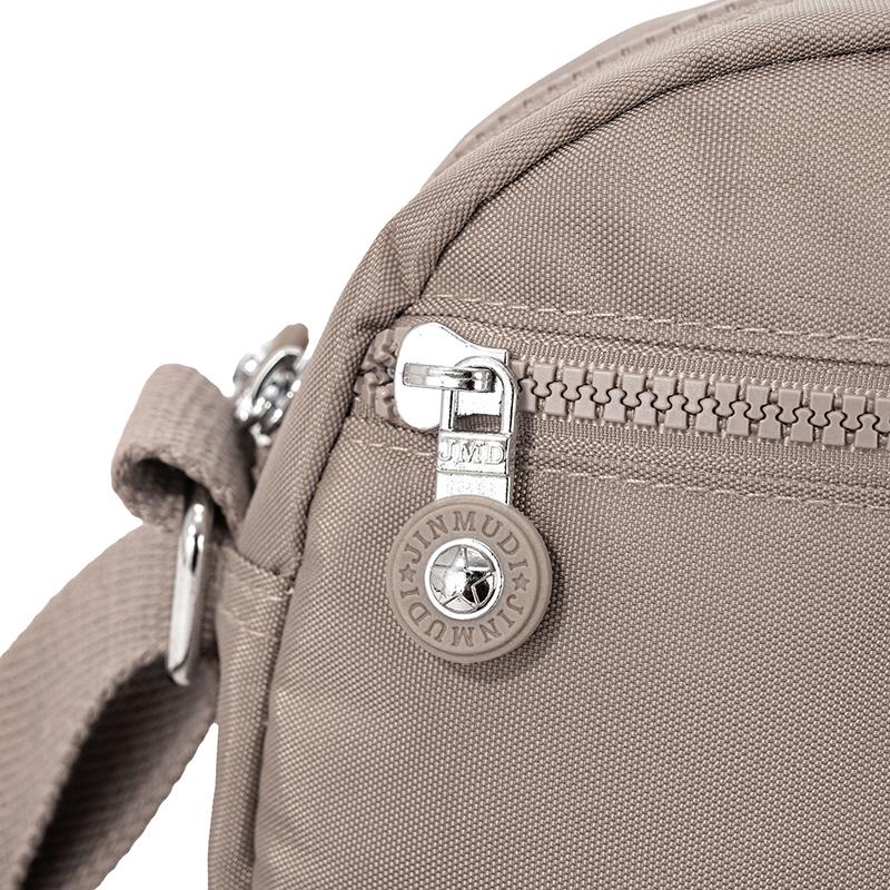 Waterproof Nylon Phone Bag Women's Multi-compartment Shoulder Bag Crossbody Bag