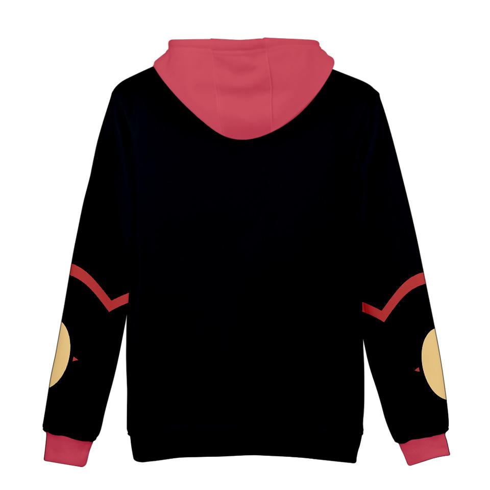 4 Barvy Hazbin Hotel Mikina Streetwear Kreslený Potisk Mikina s Kapucí Pánská Dámská Cosplay Sportovní Mikiny