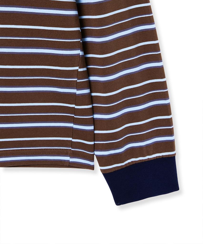 ANNOT Sunny Zip-Up Long Sleeve Brown