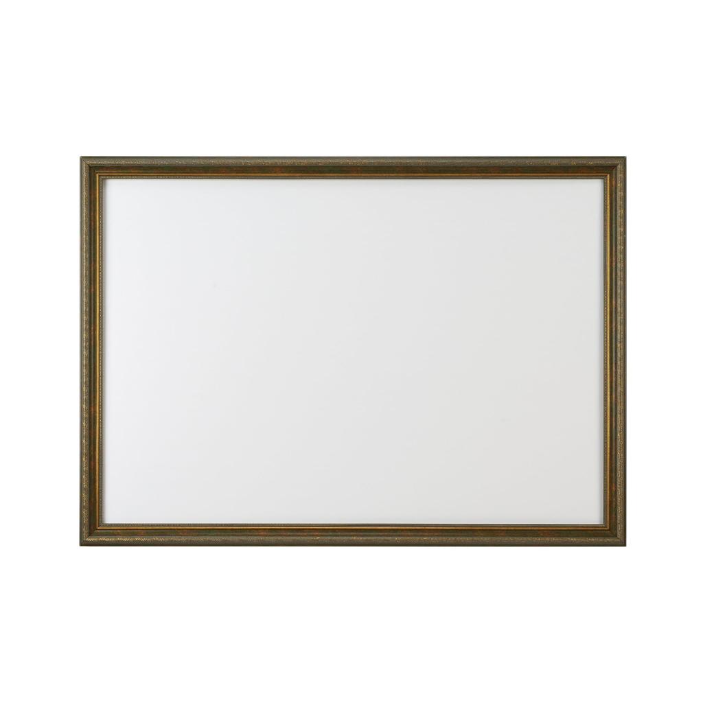 Yanoman Resin Puzzle Frame, Vintage Frame Classic Green (51x73.5cm), Panel No. 10-T, Cell Cover (Transparent Sheet), UV Protection, Hanging Cord