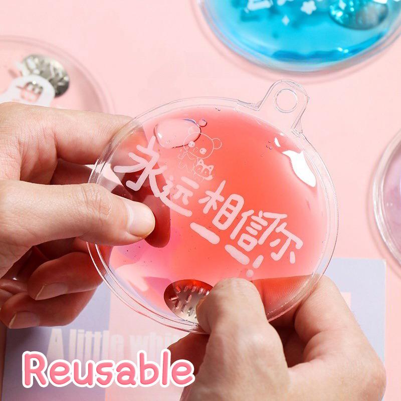 Cute Cartoon Winter Hand Warmer Reusable Gel Instant Heat Packs Portable Long Lasting Self Heating Warmers For Cold Winter