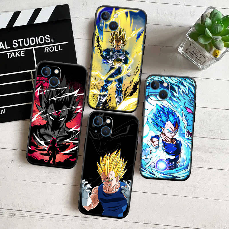 MH50 Dragon Ball Vegeta Phone Shell Case for Redmi Note 12 12S 12C 13 13C 13R 14 14S 14R 14C Pro Max Plus A3 A3X A4 A5 11A 13X