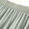 Women's Fashion Casual Color High Waist Ruffle Splicing Mesh Half-body Skirt
