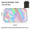 Car Windshield Sunshade Curtain - Front Window Sun Blocker & Heat Insulation Cover