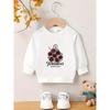 Unique and Innovative Printed Pattern, Comfortable and Simple Spring and Autumn Baby Thin Versatile Round Neck Hoodie