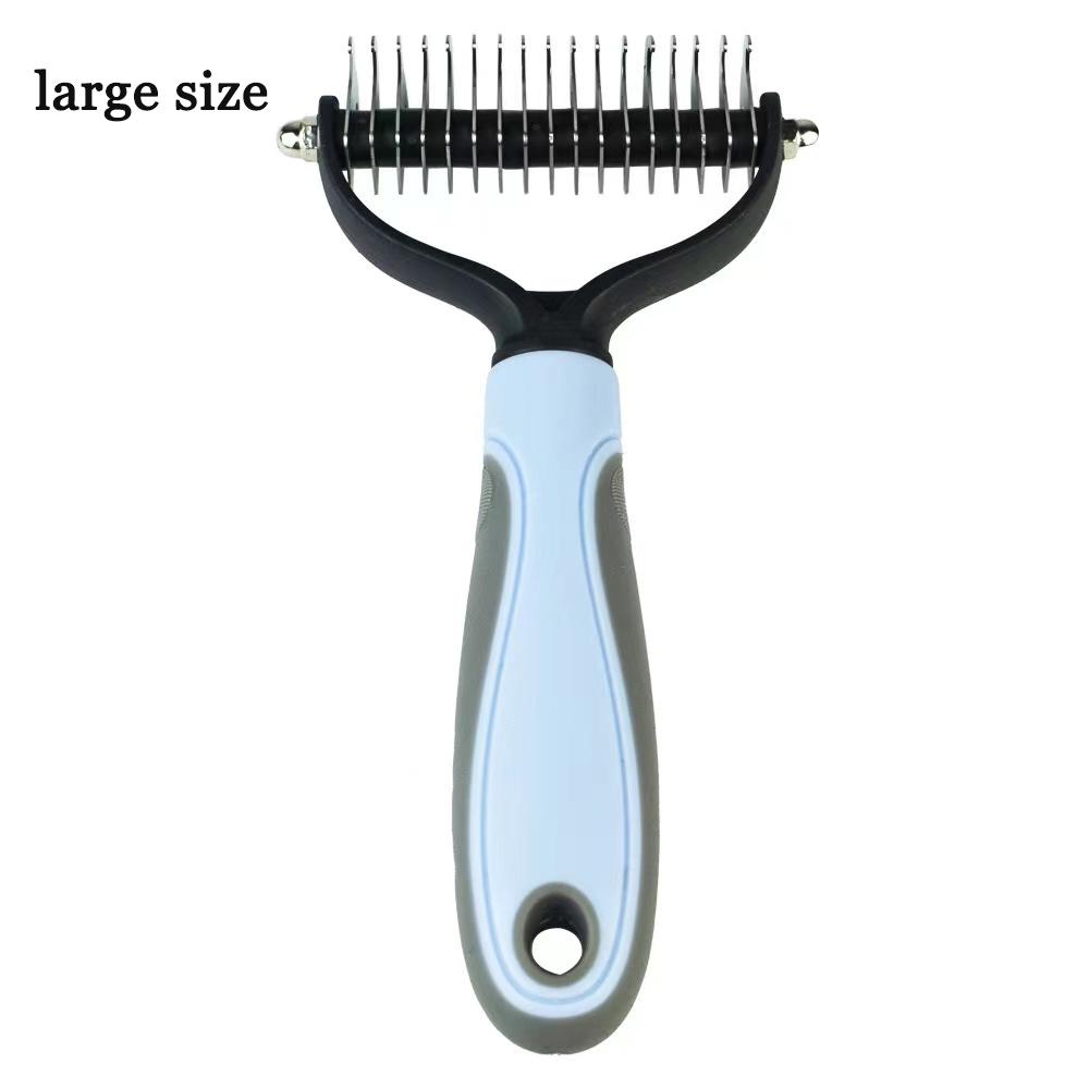 

Удаление узелков для домашних животных Расческа для игл для домашних животных Расческа для домашних животных small синий