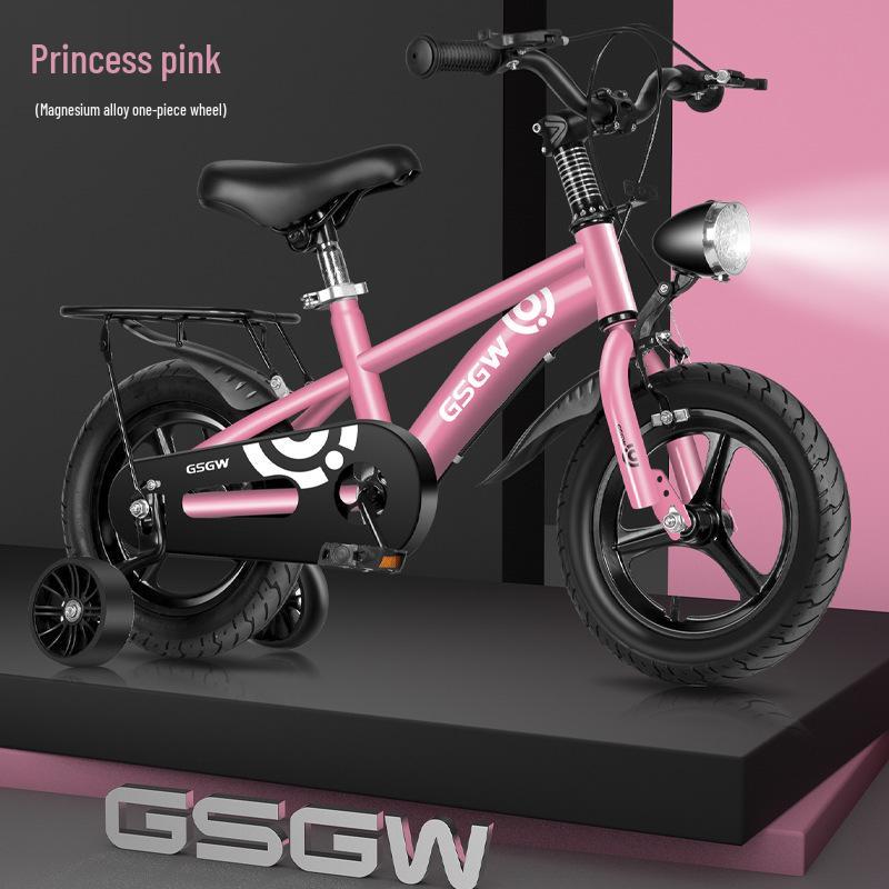 

Детский велосипед для возраста 3-9 лет - Педальный велосипед для мальчиков и девочек 14 inches (95cm-115cm)