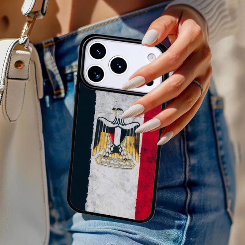 Yemen Flag Coat of Arms Phone Case For iPhone 17 Air 14 15 13 12 Max Cover For Apple 16e 11 Pro Max Plus Coque