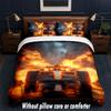 Lando Norris Design Bed Bedding Set 1 Duvet Cover + 2 Pillowcases Soft Breathable Household Bed Linens