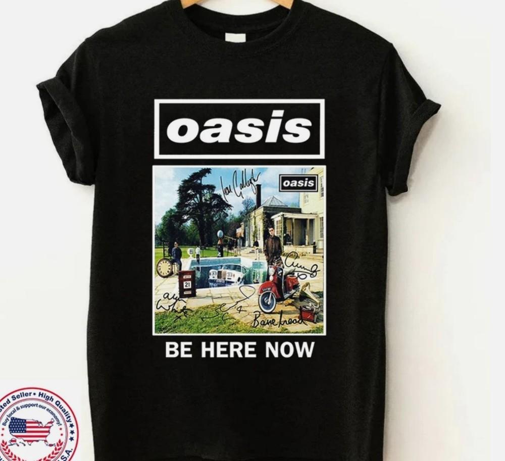 

Футболка Oasis Band Be Here Now Полный размер S-4XL 3XL