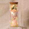 1PC Fashion Eternal Flower Birthday Gift LED Valentine's Day Home Decor Artificial Flower