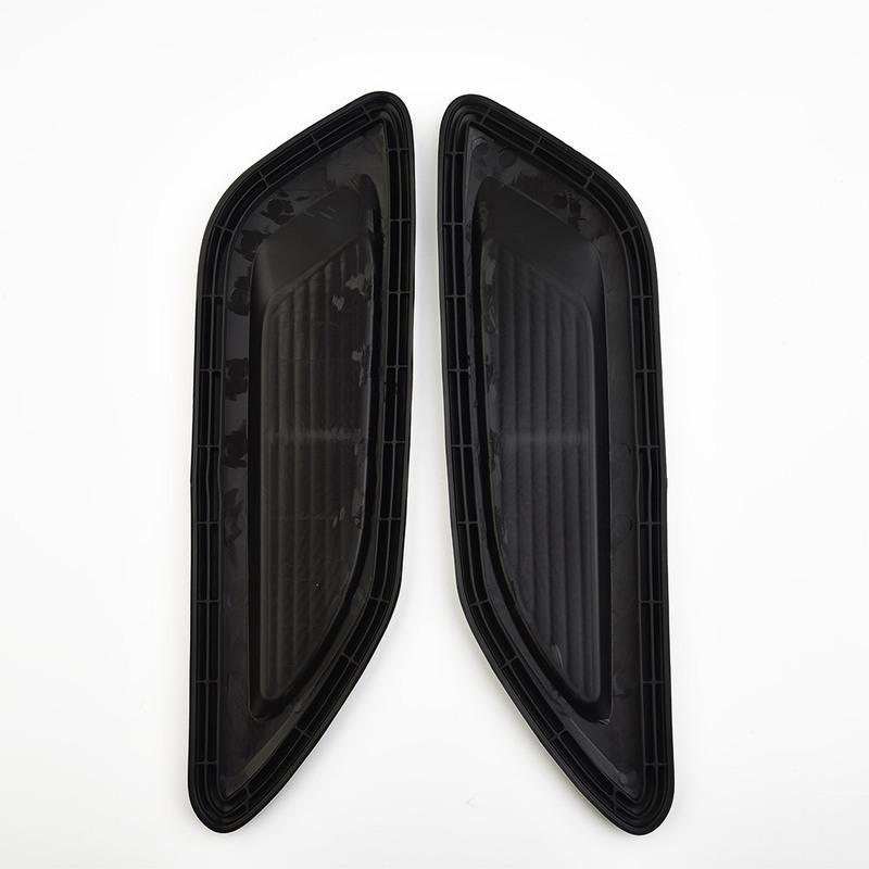 Vehicle Air Flow Intake Hood Scoop Vent Bonnet Decorative Covers with Tape for Center and Side Enhances Car Exterior