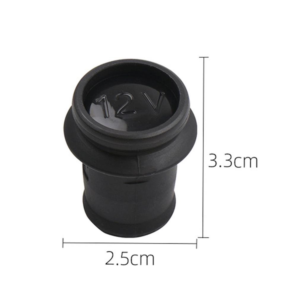 Power Outlet Cover 12V Cap for BMW 1 2 3 5 6 Series and For X3 For X5 For X6 2019+ Vehicles Direct Replacement Plastic Cap