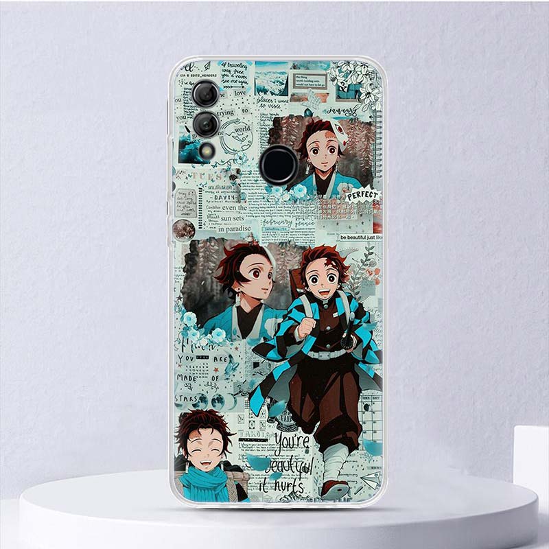 Demon Slayer Anime Kimetsu No Yaiba Soft Case For Huawei P Smart Z Y5 Y6 Y7 Y9S 2019 Phone Cover Honor 10 Lite 9 9X 8X 8A Pro 8S