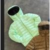 Winter Hooded Cotton Jacket Men Women Embroidered Letter Reversible Loose Fit Hip Hop Style