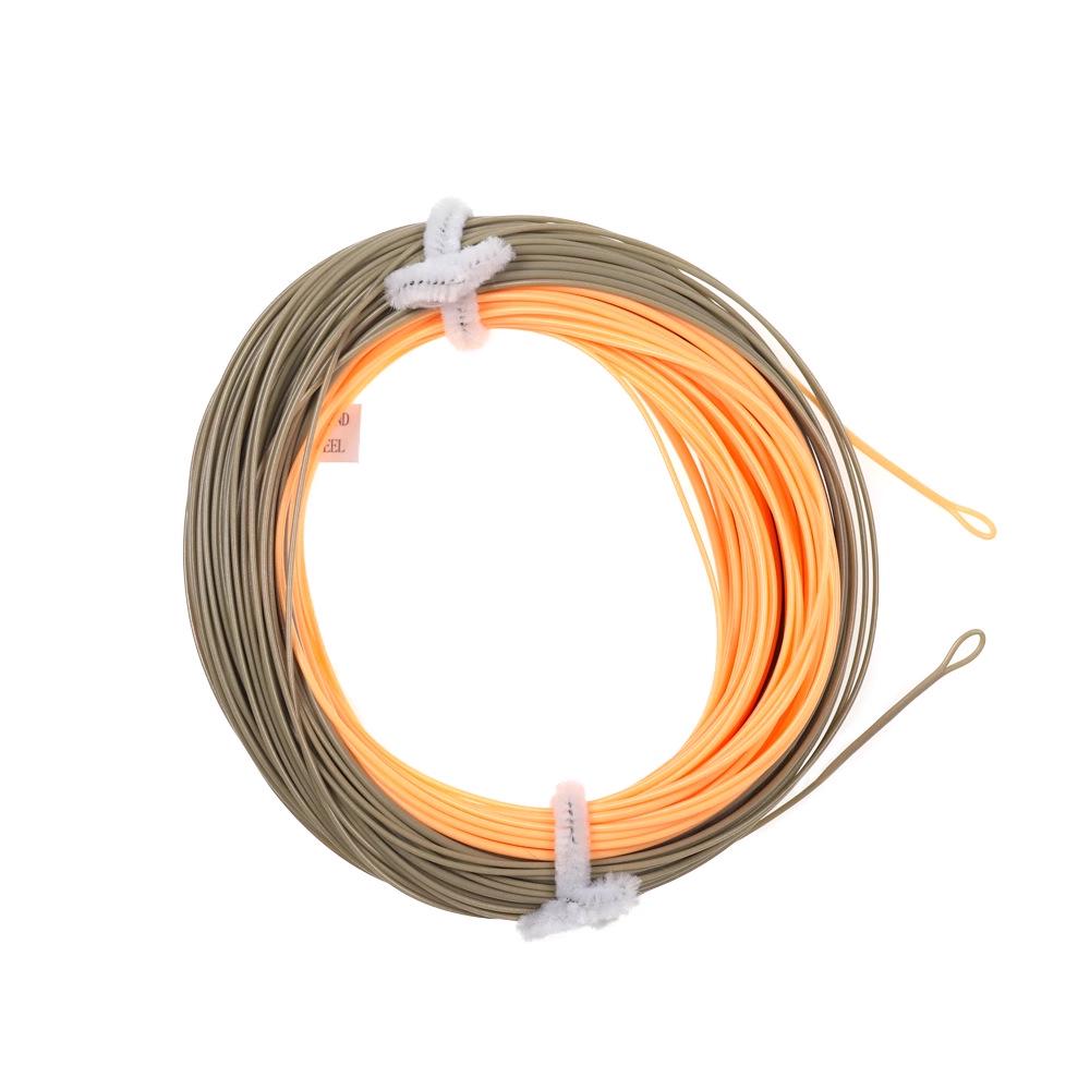 Fly Fishing Floating Spey Line with Connector - Two-Tone, Long-Casting Line for Single-Handed Rods In Reservoir and Stream Fishing