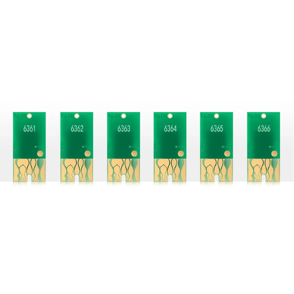 T6361-T6369 T636A T636B Cartridge Chip Permanent Chip ARC Chip For Epson Stylus Pro 7700 9700 7890 9890 7900 WT7900 9900 Printer